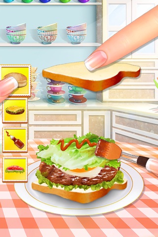 Cooking Girls Sandwich Shop - Sunny Cafe screenshot 4