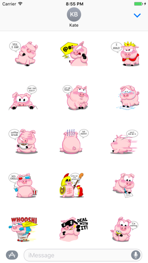 Piggy Sticker(圖1)-速報App