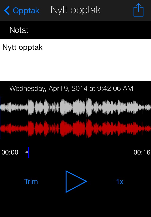 Dictaphone Voice Recorder screenshot 2