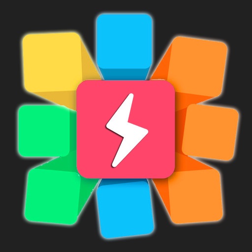 Cube Blitz, Sticky 16 Squares Space iOS App