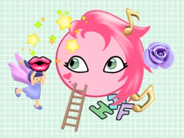 With simple swipes, Sticker Fab Emoji Maker lets you choose your face, eyes, mouth, and accessory