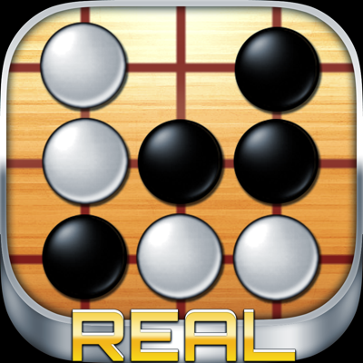 五目並べ REAL - 無料で2人対戦できる 簡単 ボードゲーム
