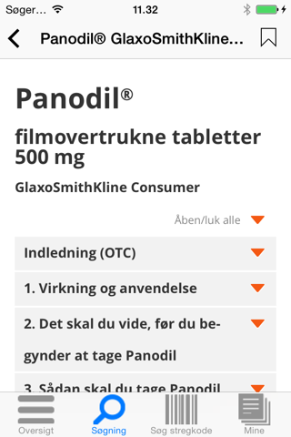 Indlægssedler - medicin.dk screenshot 3