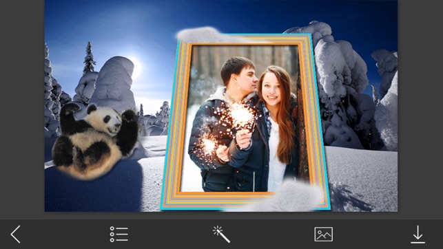 Creative Xmas Picture Frame - Perfect Photo Maker(圖4)-速報App