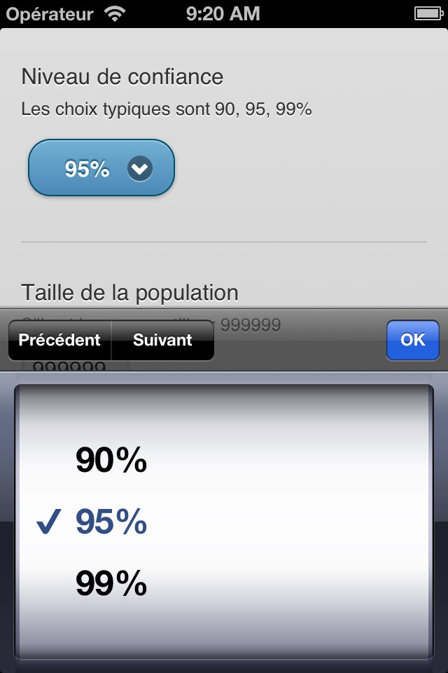 Sample Size Calculator App screenshot 2