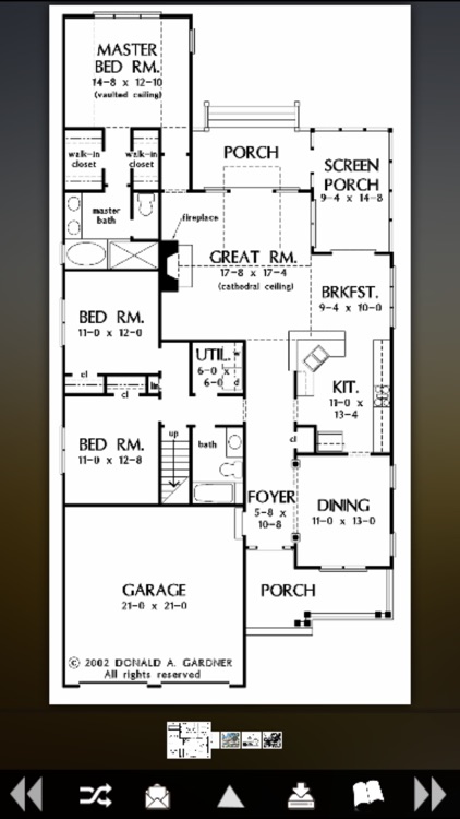 House Plans - Cottage