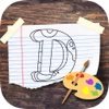ABC English Letter Coloring -  Color Book For Children