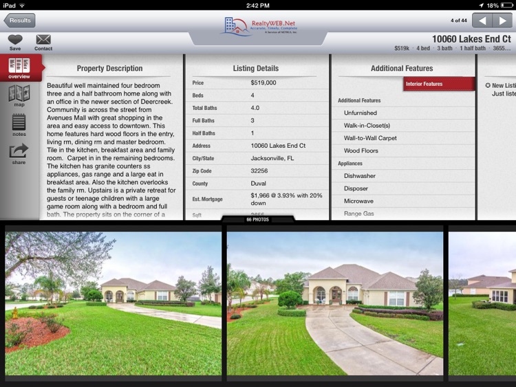 RealtyWEB.Net for iPad screenshot-3