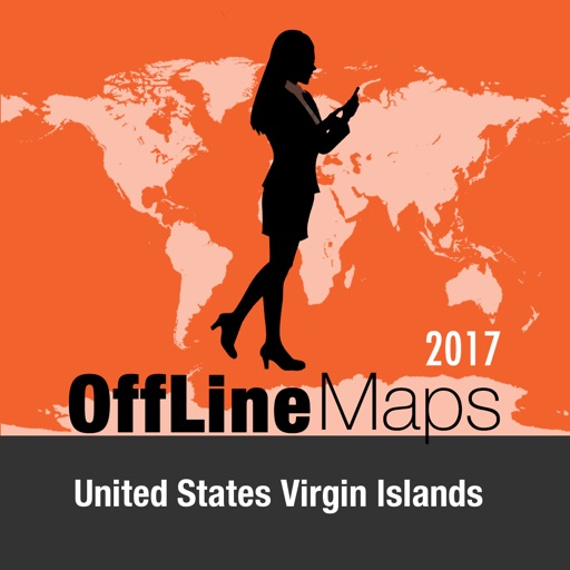 United States Virgin Islands Offline Map and icon