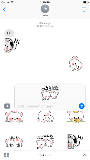 Cute Bear Love Life Sticker(圖4)-速報App