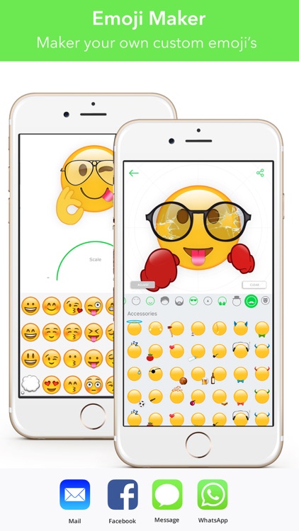 Stickers App Funny Text Moji for iMessage & WeChat