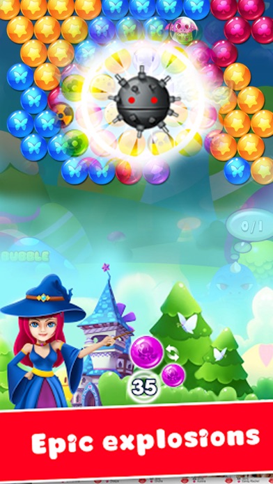 Bubble Shooter Retro For Newyear Game screenshot 3