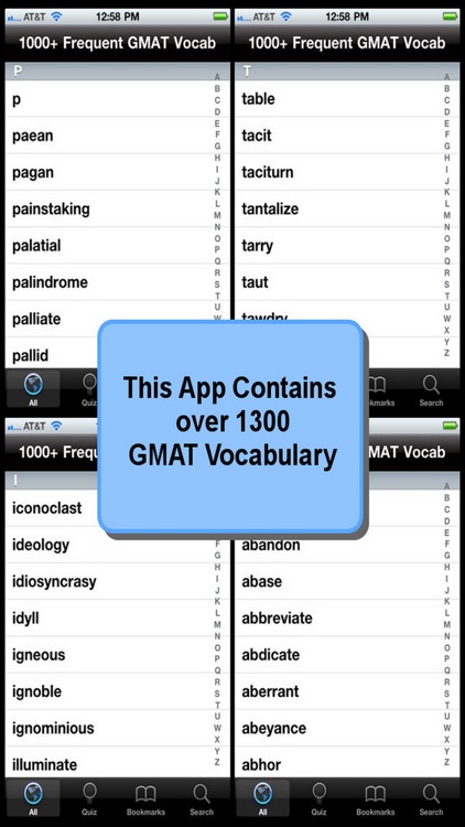 1000+ Frequent GMAT Vocabulary screenshot-3