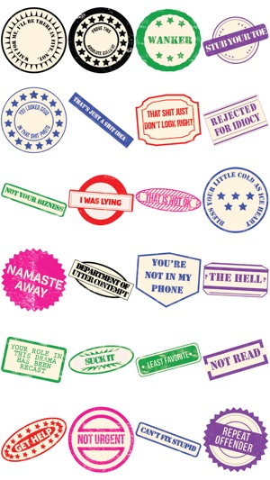 Slam Stamp Stickers