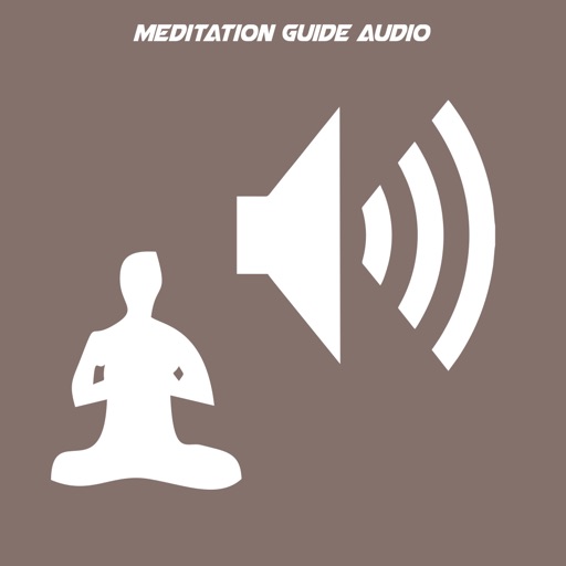 Meditation guide audio icon