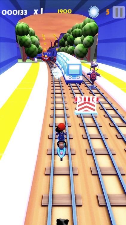 Subway Moto Racer 5 -Free Unity 3D screenshot-4