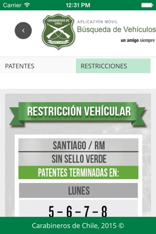 Carabineros de Chile screenshot 4