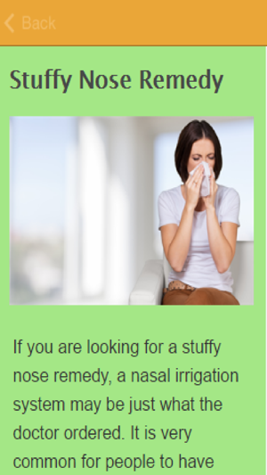 Home Remedies For A Stuffy Nose(圖3)-速報App