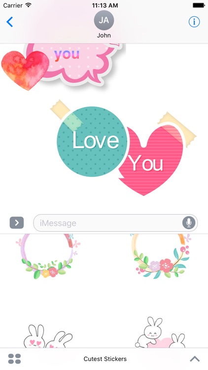 Cutest Stickers For iMessage