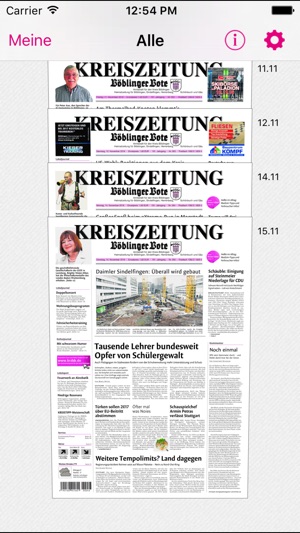 KREISZEITUNG Böblinger Bote(圖1)-速報App