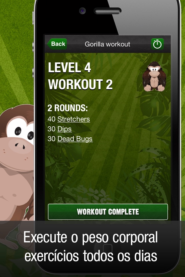 Gorilla Workout: Build Muscle screenshot 3