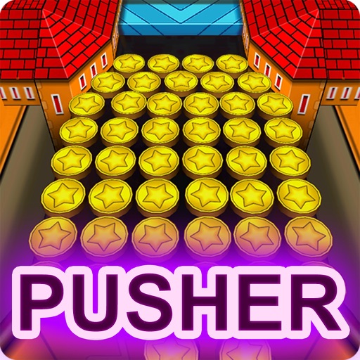 Coin Dozer Pusher Machine : Golden Coins Drop pro Icon