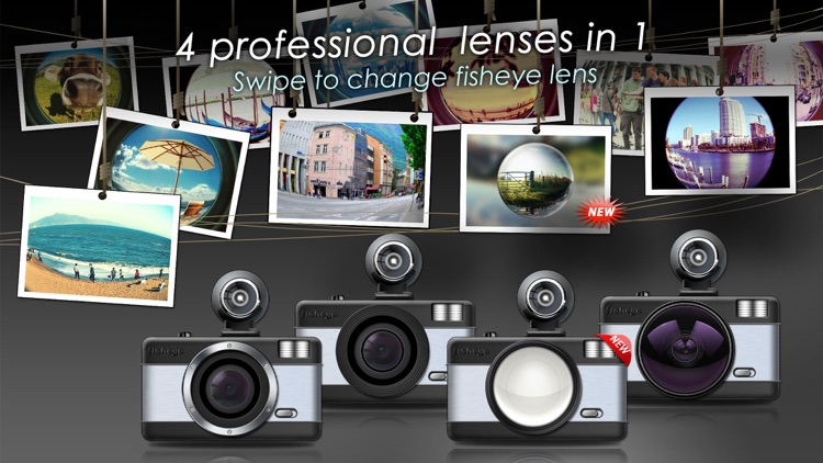 Fisheye Pro - Camera with Film, LOMO Lens, Editor screenshot-3