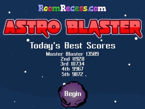 Astro Blaster by RoomRecess.com screenshot 4