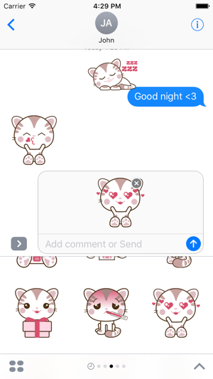 Cat Cute - Animated Sticker(圖1)-速報App