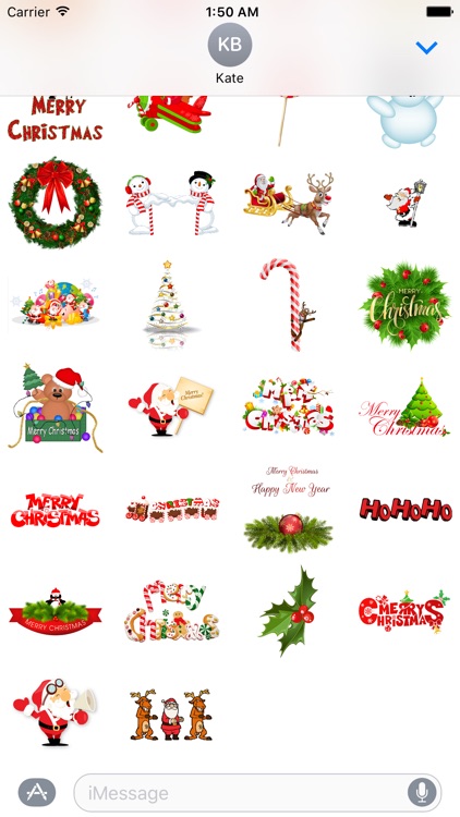 Funny Christmas Stickers for iMessage screenshot-4