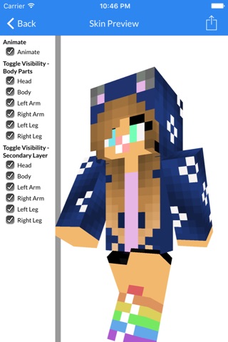 Baby Skins and Aphmau Skins and Boy Skins and Girl Skins For Minecraft PE screenshot 3