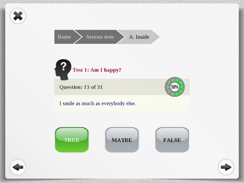 Personality Psychology Premium HD Lite test quiz screenshot 3