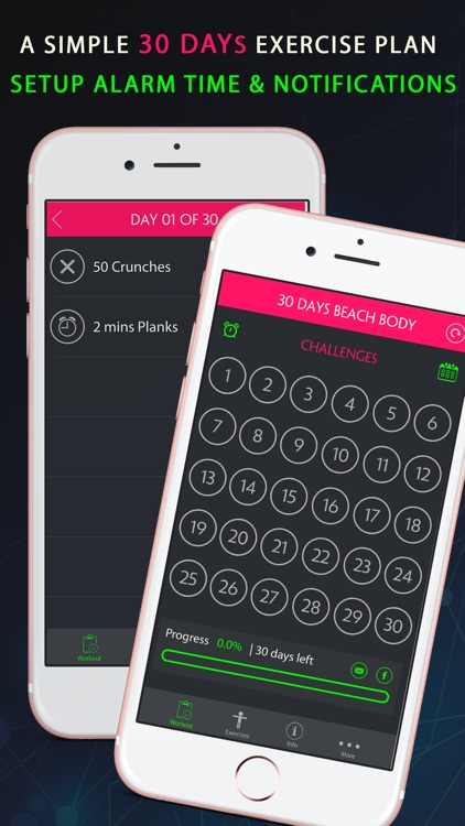 30 Day Beach Body Fitness Challenges Pro screenshot-3