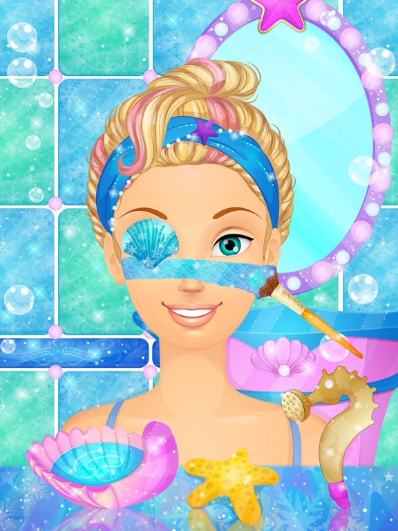 ледяная принцесса русалка: игры для детей для iPad