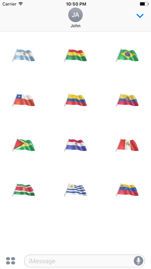 South American Flags