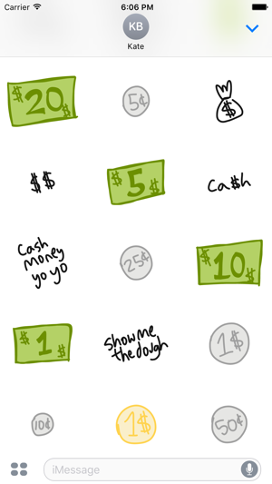 Money stickers for iMessage - photo emoji tycoon(圖4)-速報App