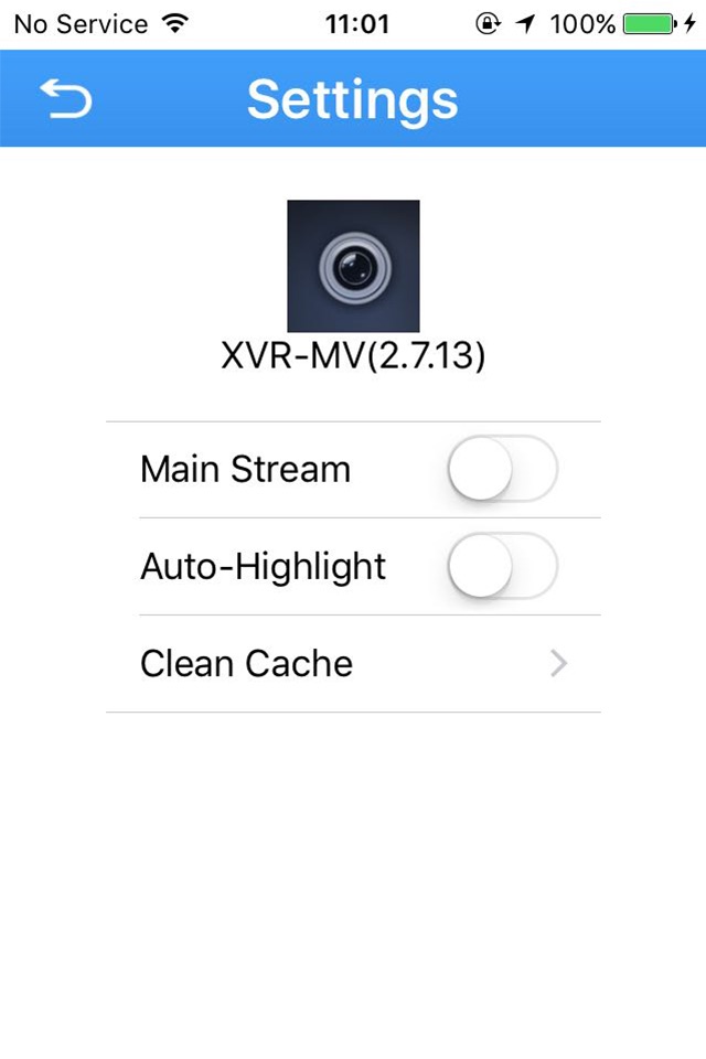 XVR-MV screenshot 2