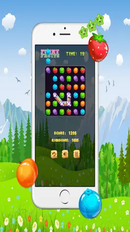 Game screenshot Смешные фрукты Матч Три - бесплатные Matching 3 hack