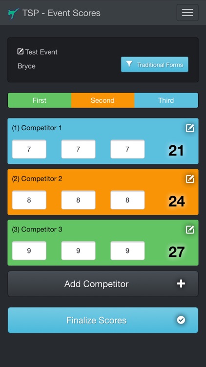 Tournament Scorecard Pro