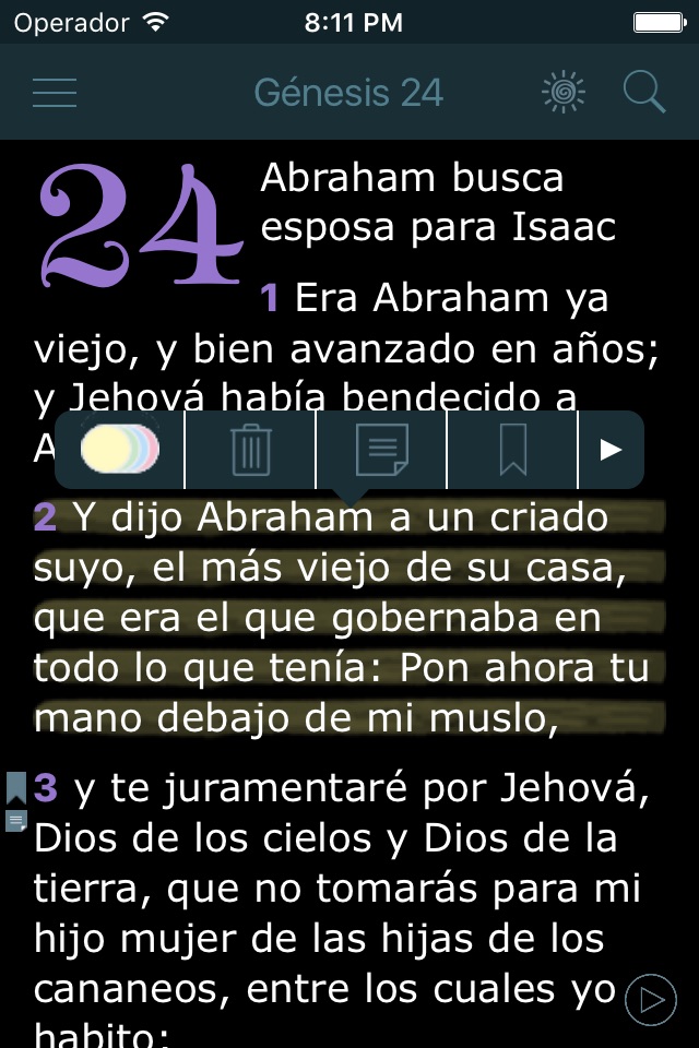 La Biblia Hablada Offline en Español. Reina Valera screenshot 2
