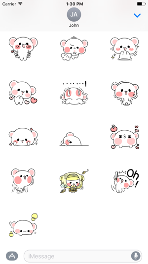 Cute Bear Love Life Sticker(圖3)-速報App