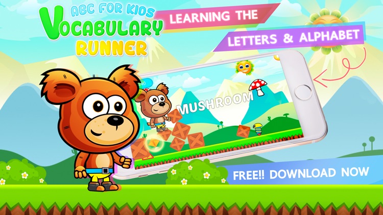 ABC Vocabulary Runner For Kids