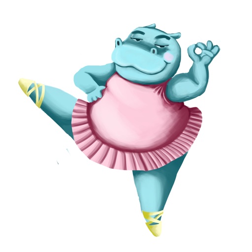 Hippo Ballerina by Inno Studio icon