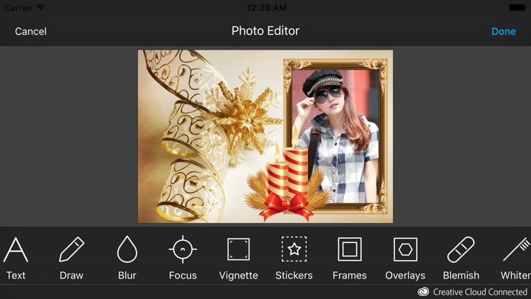 Xmas Photo Frames & Photo Editor screenshot-4