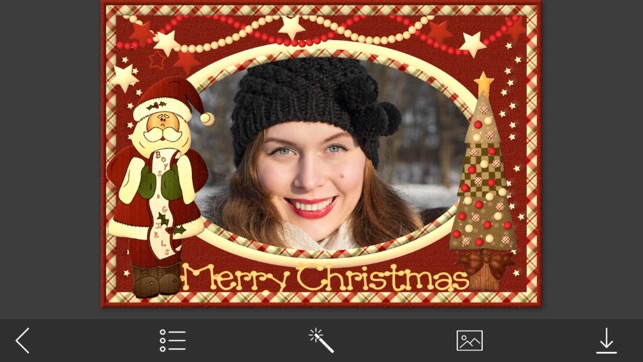 Xmas Tree Picture Frames - Instant PhotoMaker(圖1)-速報App