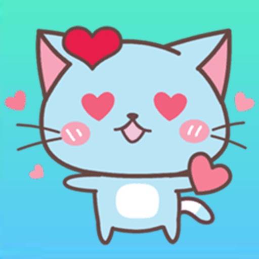 Sticker Cat Happy+ icon