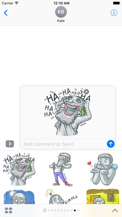 Ancient Greeks - Stickers for iMessage