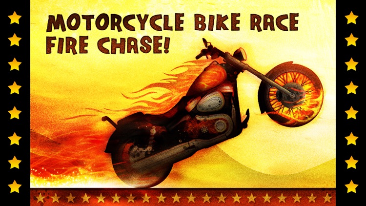 Motorcycle Bike Fire Chase Racing - Drive & Escape