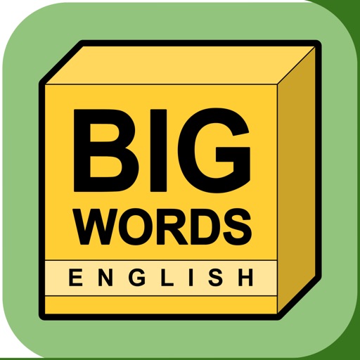 Big Words, English iOS App