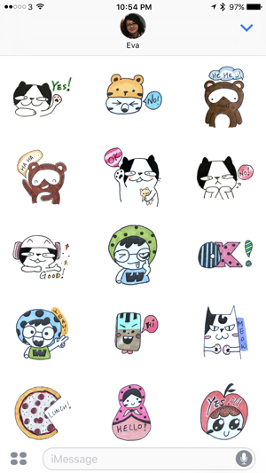 Doodle Funny Stickers(圖2)-速報App